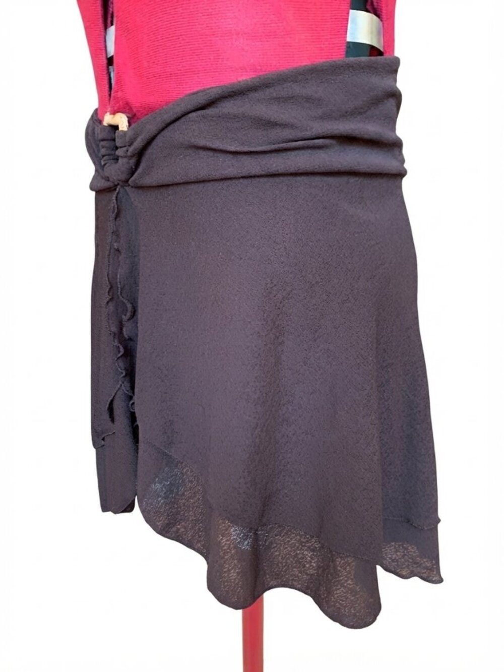 Athletic Works - Espresso Brown Layered Ballet Core Skirt beach – Size Large - Picture 2 of 14